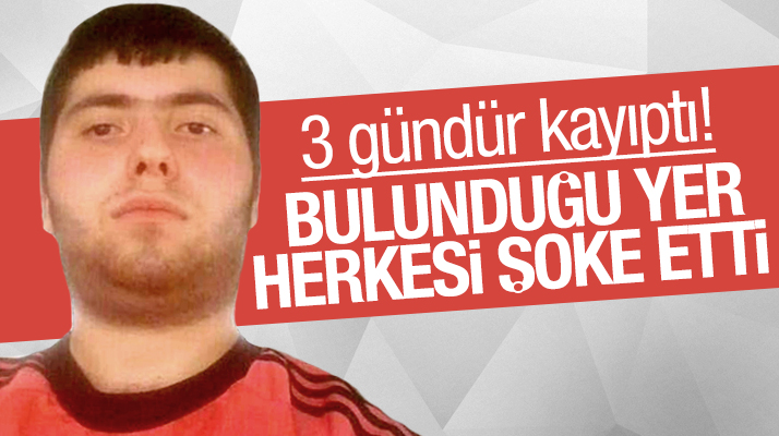 Samsun Bafra'da üç gündür kayıp olan Burak Öztürk okulda mahsur kalmış