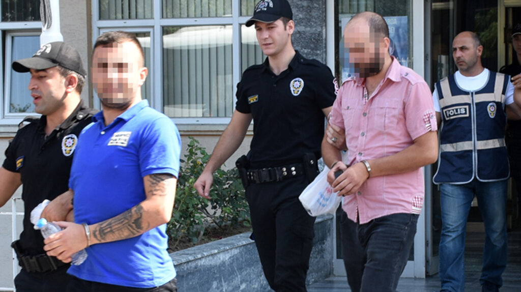 Samsun'da 21 kişinin gözaltına alındığı suç örgütü operasyonunda iki kişi tutuklandı