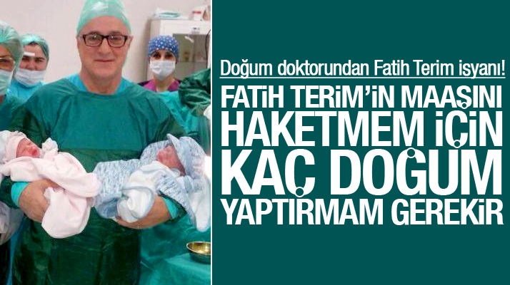 Samsunlu ünlü doğum doktoru Alaaddin Balcı'dan Fatih Terim tepkisi