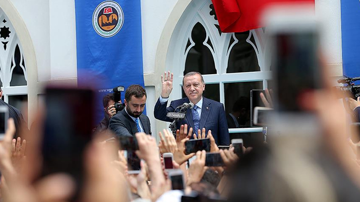 Cumhurbaşkanı Erdoğan Yıldız Hamidiye Camisini açtı