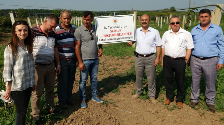 Çarşamba'da bahçe günü etkinliği