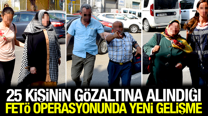 Samsun'da FETÖ'den gözaltına alınan 25 kişiden 8'i adli kontrol şartı ile serbest kaldı