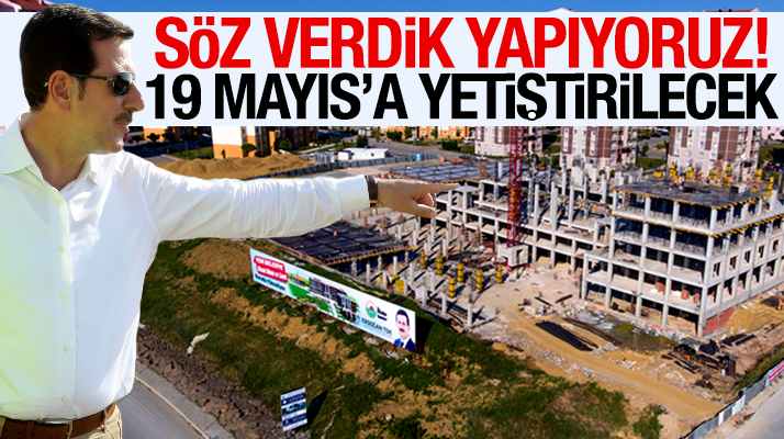 Erdoğan Tok açıkladı: İlkadım Belediyesi yeni hizmet binası 19 Mayıs'a yetiştirilecek