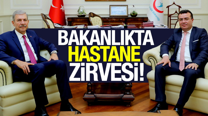 Atakum Belediye Başkanı İshak Taşçı, Sağlık Bakanı Ahmet Demircan'ı ziyaret etti