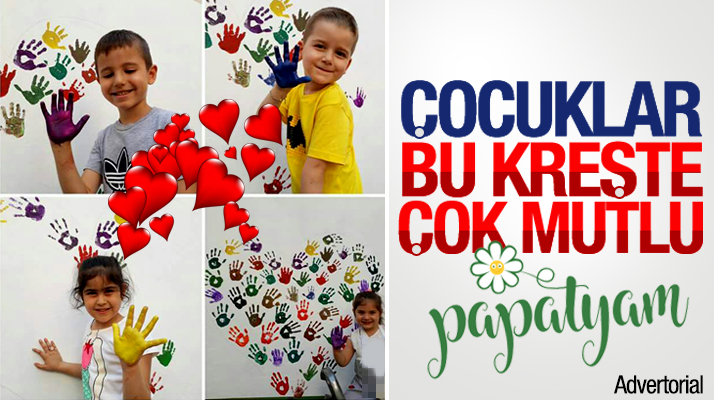 Samsun'da Papatyam Kreş ve Gündüz Bakım Evinde mutlu çocuklar büyütülüyor