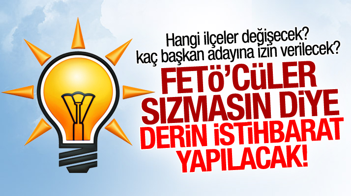 Samsun AK Parti'de İl-İlçe Başkan adayı olmayı düşünen isimler bu habere dikkat