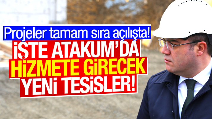 Başkan İshak Taşçı, Atakum'da hizmete girecek projeleri açıkladı