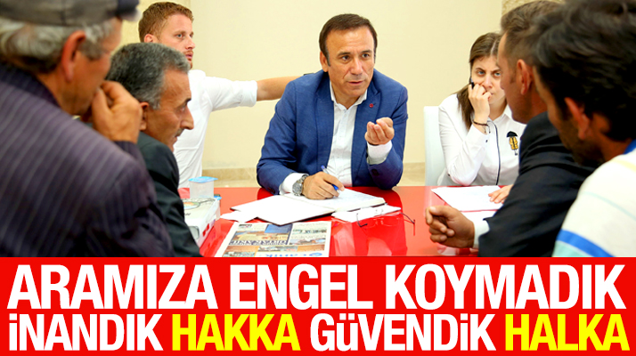 Canik Belediyesi Başkanı Osman Genç, Halk Günü yaptı halkın sorunlarını dinledi