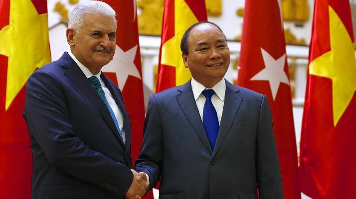 Başbakan Yıldırım Vietnam Başbakanı ile bir araya geldi