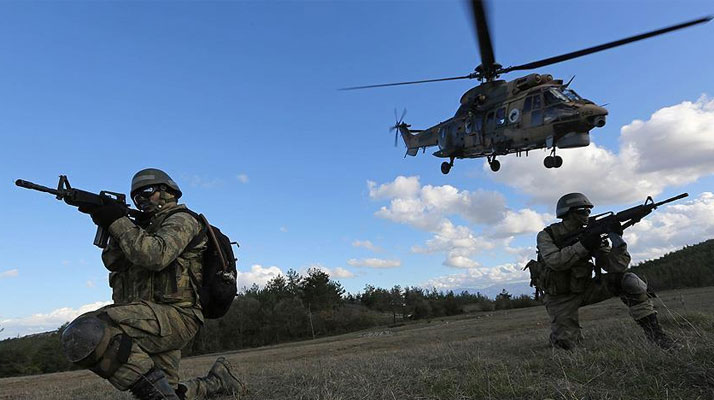 Son bir haftada bin 94 operasyon yapıldı, 22 terörist öldürüldü