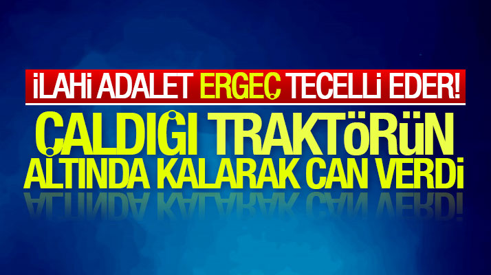 Samsun'da çaldığı traktörle dereye yuvarlanan şahıs hayatını kaybetti