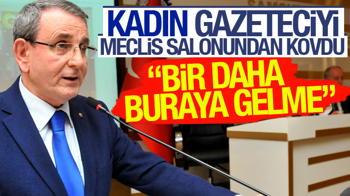 Samsun TSO Başkanı Murzioğlu, bayan gazeteci Gülsüm Atik'i meclis salonundan kovdu