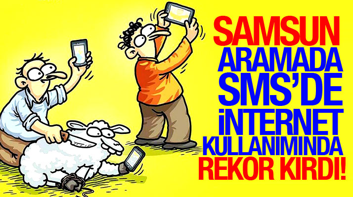 Samsun, Kurban Bayramında telefonda en çok konuşan 8'inci il oldu