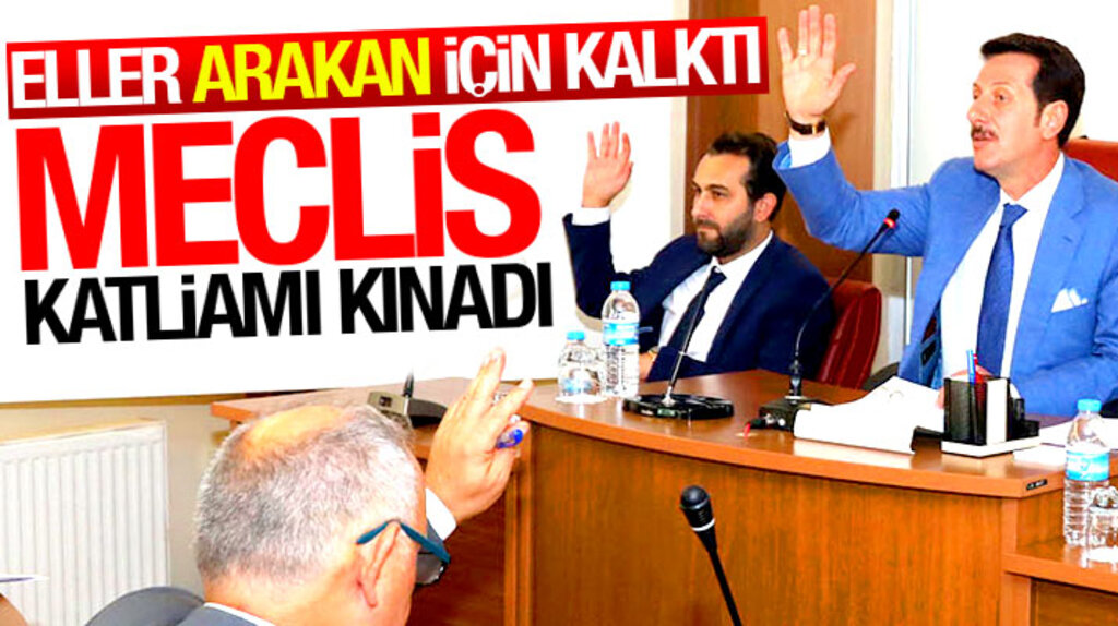 Samsun'un İlkadım Belediyesi Meclisi üyeleri Arakan katliamını kınadı