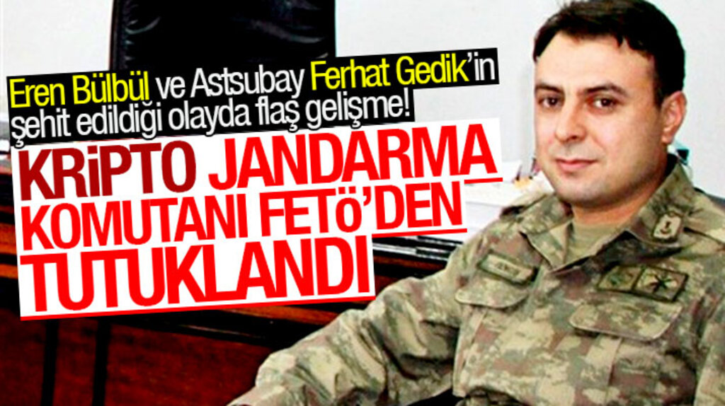 Eren Bülbül'ün şehit edildiği Maçka'da, eski jandarma komutanı Zabit Zengin FETÖ'den tutuklandı