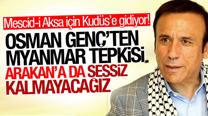 Canik Belediyesi Başkanı Osman Genç, Mescid-i Aksa için Kudüs'e gidiyor