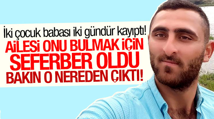 Samsun Bafra'da iki gündür kayıp diye aranan Coşkun Tacir, bakın neredeymiş