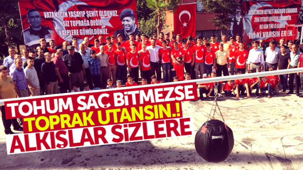 Samsun'da örnek davranış! Gençleri kötü alışkanlıklardan korumak için spor sahası yaptılar