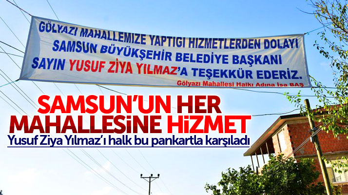 Yusuf Ziya Yılmaz Terme ilçesinde yapılan yatırımları ve tamamlanan hizmetleri inceledi