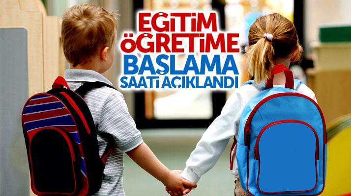 Samsun'da eğitim öğretime başlama saati açıklandı