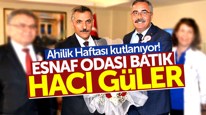 Samsun'da esnaflar Ahilik Haftası kapsamında Vali Osman Kaymak'ı ziyaret etti