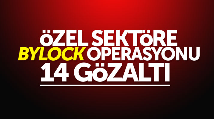 Samsun'da özel sektör çalışanlarına ByLock operasyonu: 14 gözaltı