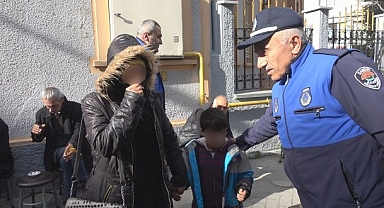 İlkadım Belediyesi Zabıtaları dilencilere operasyon düzenledi