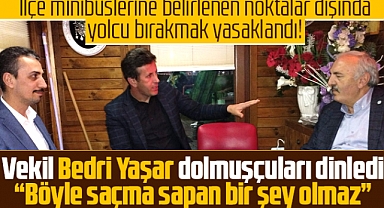 İYİ Parti Samsun Milletvekili Yaşar'dan ilçe minibüslerine uygulanan yasağa tepki
