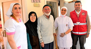 Samsun Büyükşehir 2022 yılında 760 aileye evde bakım hizmeti verdi