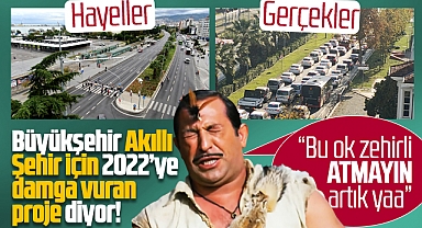 Samsun Büyükşehir Belediyesi açıkladı! Akıllı Şehir 2022 yılına damga vurdu