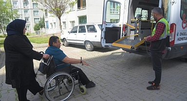 Samsun Büyükşehir Belediyesi'nden engelleri kaldıran hizmet