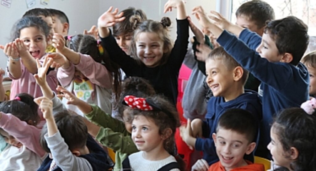 Samsun'da Ata Çocuk Kreşi öğrencileri Bilim Tiyatrosunda doyasıya eğlendi