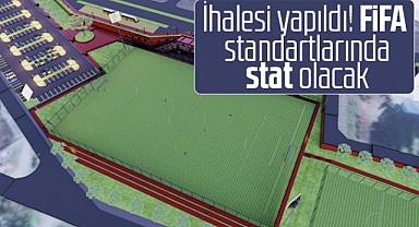 Samsun'da Atakum - Kurupelit tribünlü futbol sahası projesi ihaleye çıktı