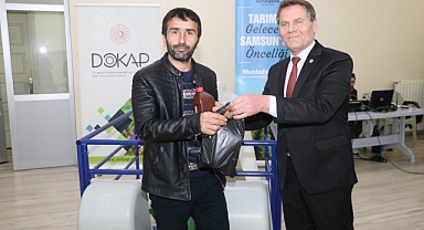 Samsun'da Büyükşehir Belediyesi'nden manda üreticilerine destek