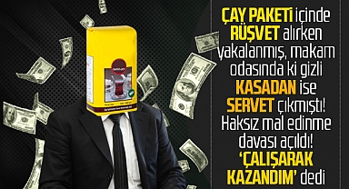 Samsun'da rüşvetten yargılanan daire başkanı serveti çalışarak kazanmış