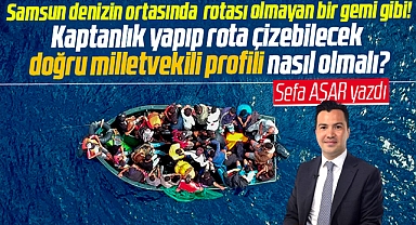 Samsun için doğru milletvekili profili nasıl olmalı! Sefa Aşar yazdı