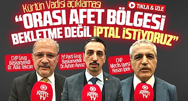 Samsun'da Kürtün Vadisi için alınan bekletme kararına tepki