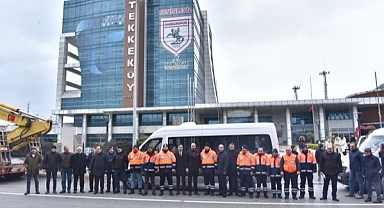 Samsun Tekkeköy Belediyesi'nden afet bölgesine yardım seferberliği