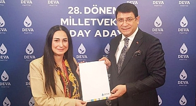 Kebire Birer Türk milletvekili aday adaylığı başvurusunu genel merkeze yaptı