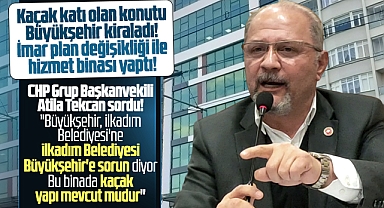 Samsun Büyükşehir'in kiraladığı binada kaçak yapı mı var? Atila Tekcan sordu!