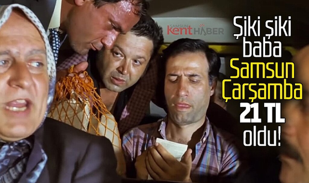 Samsun-Çarşamba özel halk otobüsü ücretine zam geldi! Kişi başı 21 TL oldu