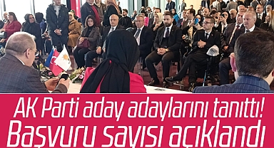 Samsun'da AK Parti'ye yapılan milletvekili aday adayı başvuru sayısı açıklandı