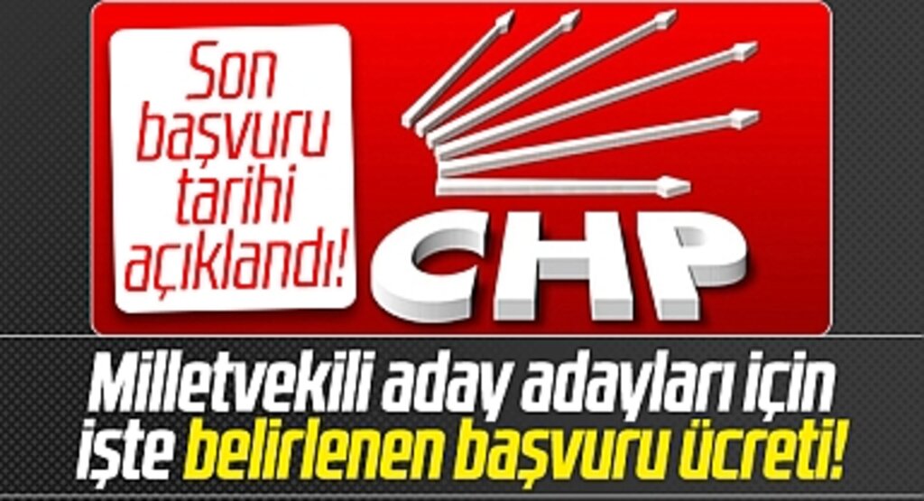 Samsun'da CHP'den milletvekili aday adayı olacaklar için son başvuru tarihi açıklandı