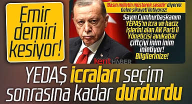 Samsun'da çifçileri icraya veren YEDAŞ tepki çeken uygulamayı durdurdu
