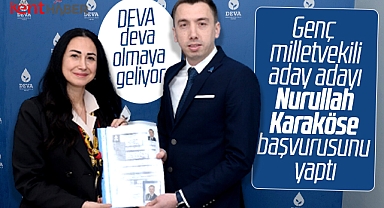 Samsun'da genç sanayici Nurullah Karaköse DEVA Partisi'nden aday adayı oldu