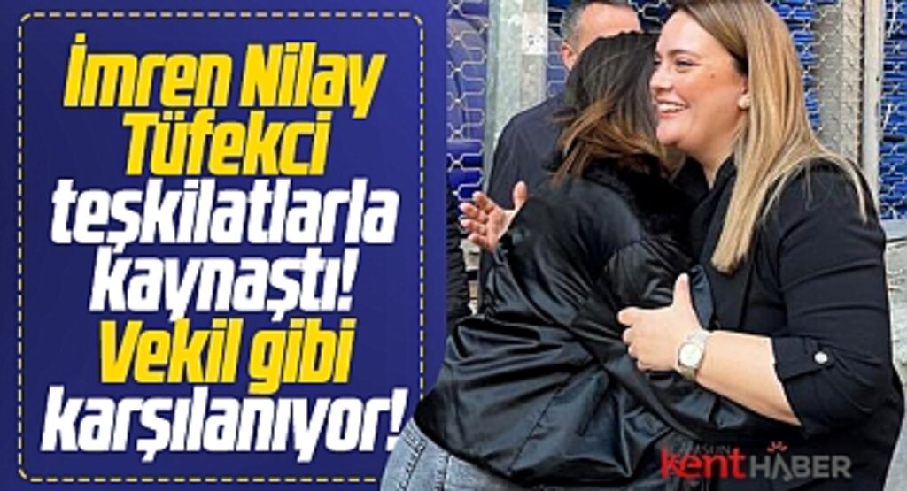 Samsun'da İmren Nilay Tüfekci teşkilatlarla kaynaştı Vekil gibi karşılanıyor!