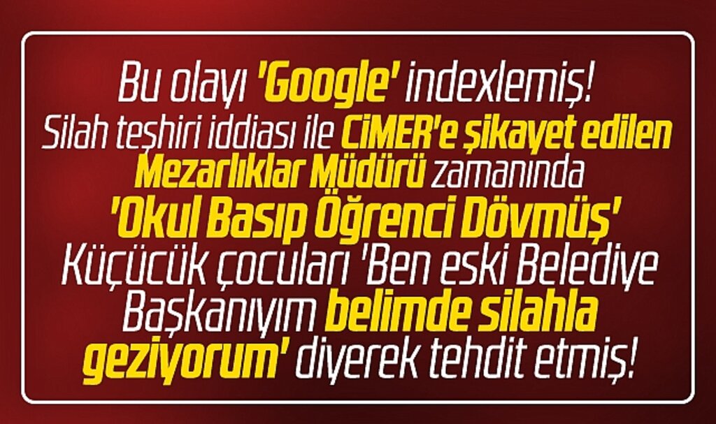 Samsun'da silah teşhiri iddiasıyla şikayet edilen müdür zamanında okul basmış!