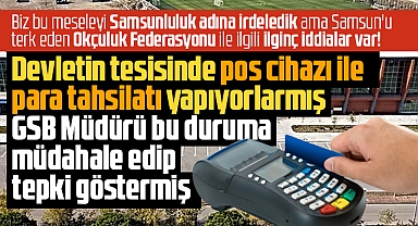 Samsun'u terk eden Okçuluk Federasyonu devlet tesisinde para tahsilatı mı yaptı?