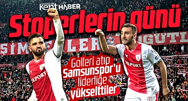 Samsunspor'un stoperleri golleri attı! Çaykur Rizespor havlu attı