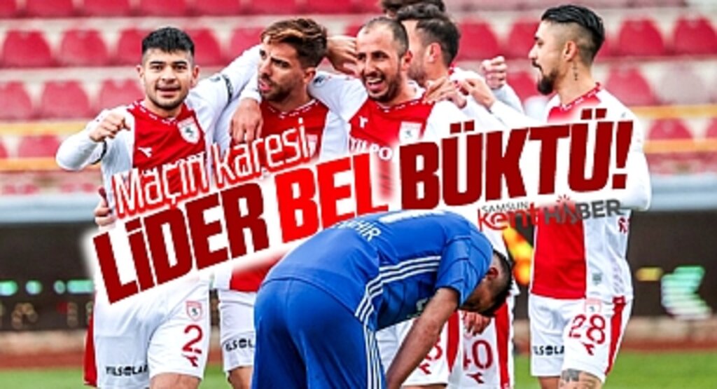 Yılport Samsunspor Boluspor'a 5 atıp bel büktü! İşte maçın karesi